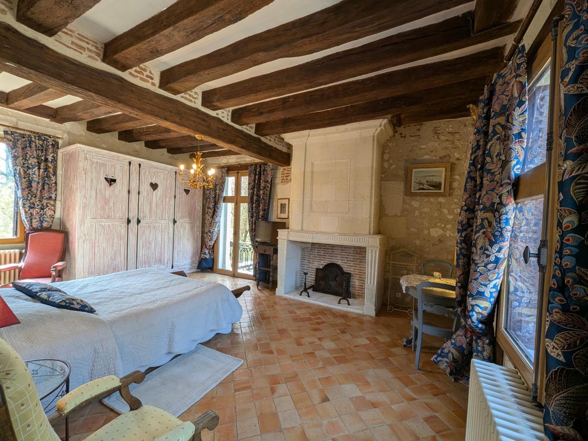 Manoir De La Maison Blanche Amboise Buitenkant foto